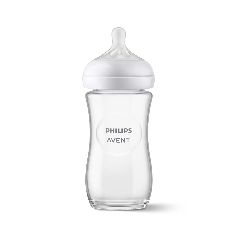 AVENT - NATURAL RESPONSE Γυάλινο Μπιμπερό 1m+ - 240ml SCY933/01